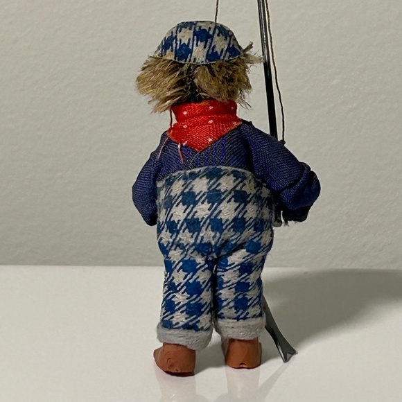 Vintage1950s Steiff Original Peter Figurine Mecki Hedgehog Fisherman Rubber (11B - Picture 5 of 10